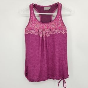 Athleta Women's Purple Print Tank Top Size Medium